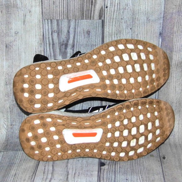 STELLA McCARTNEY X ADIDAS Ultraboost X 3D Knit Black Sneakers Womens Size 8.5 - Picture 2 of 7